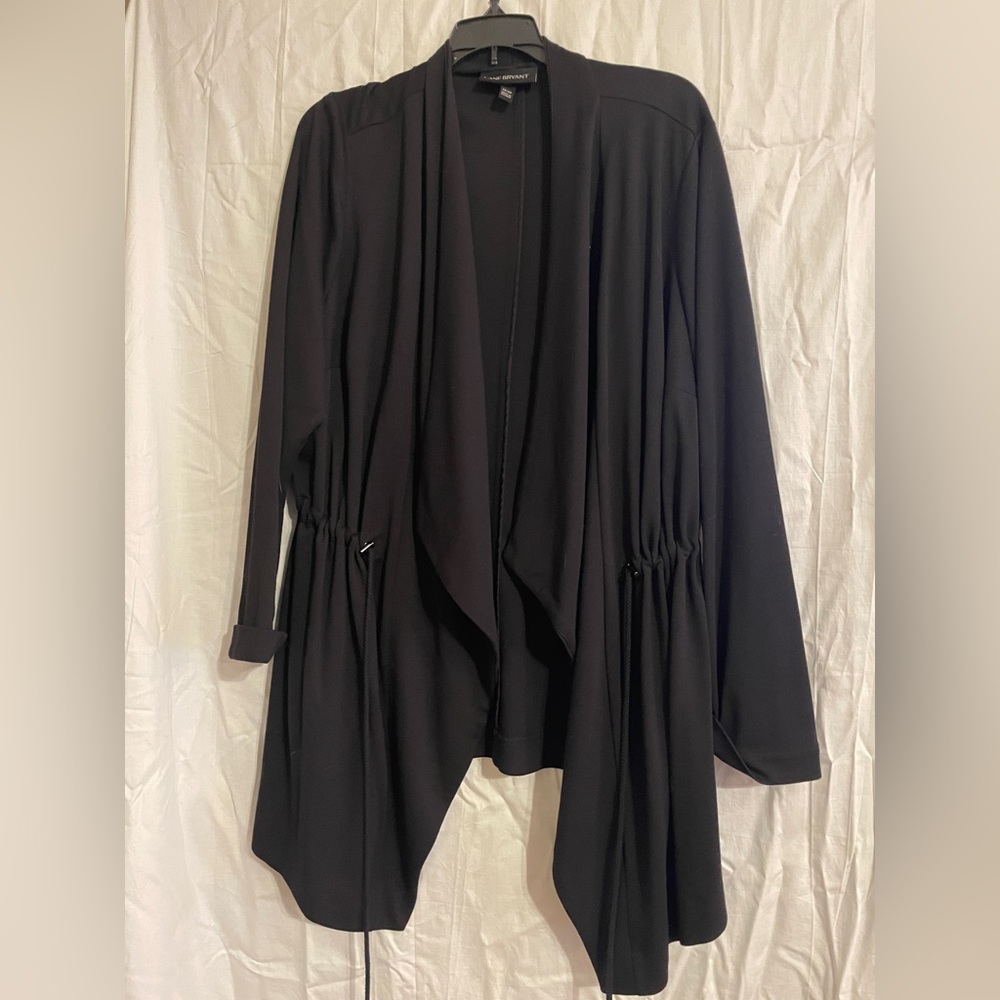 Lane Bryant cinched black jacket size 18/20